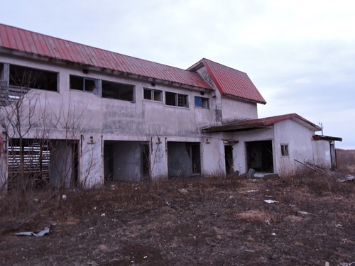 北海道苫小牧市にある廃墟ラブホテルの写真