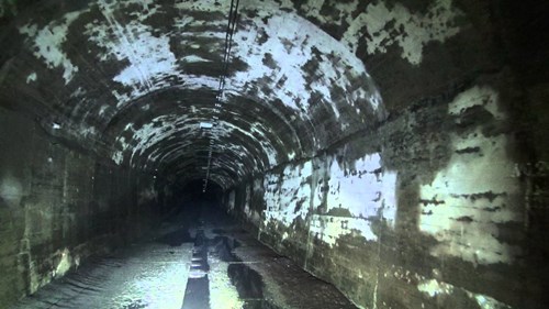 旧大鳥トンネル（荒沢ダム近く）の写真