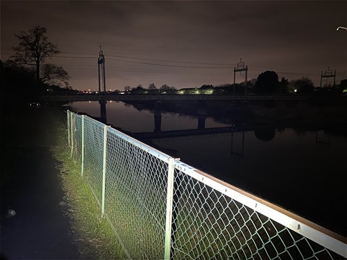 古利根川橋梁の写真