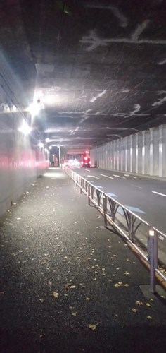 千駄ヶ谷トンネルの写真