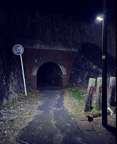 本川俣のお化けトンネルの写真