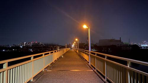 鷹野人道橋 の写真